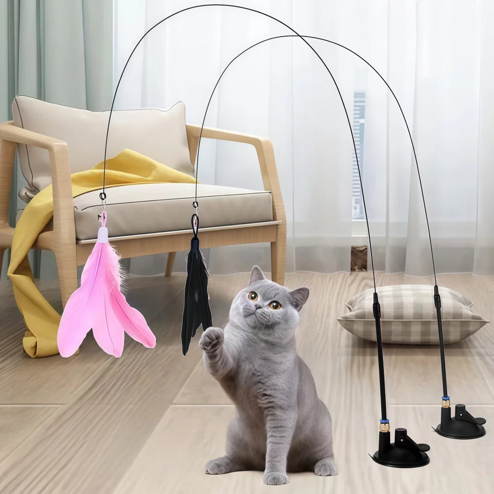 Feather Teaser Cat Toy
