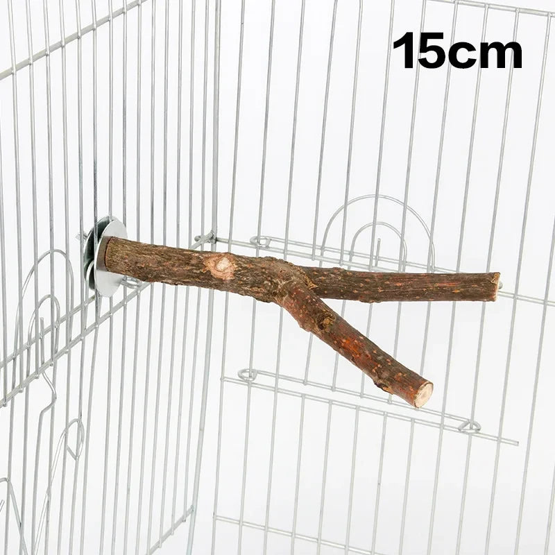 Wooden Bird Perch