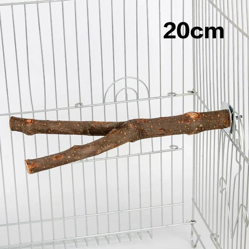 Wooden Bird Perch