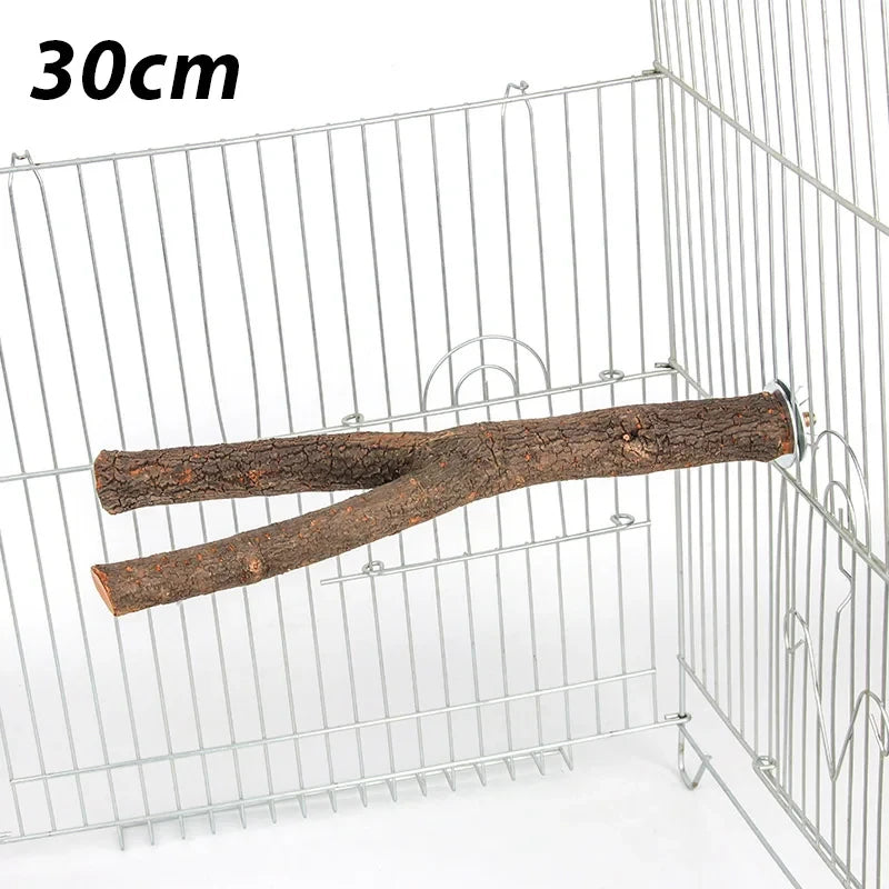Wooden Bird Perch
