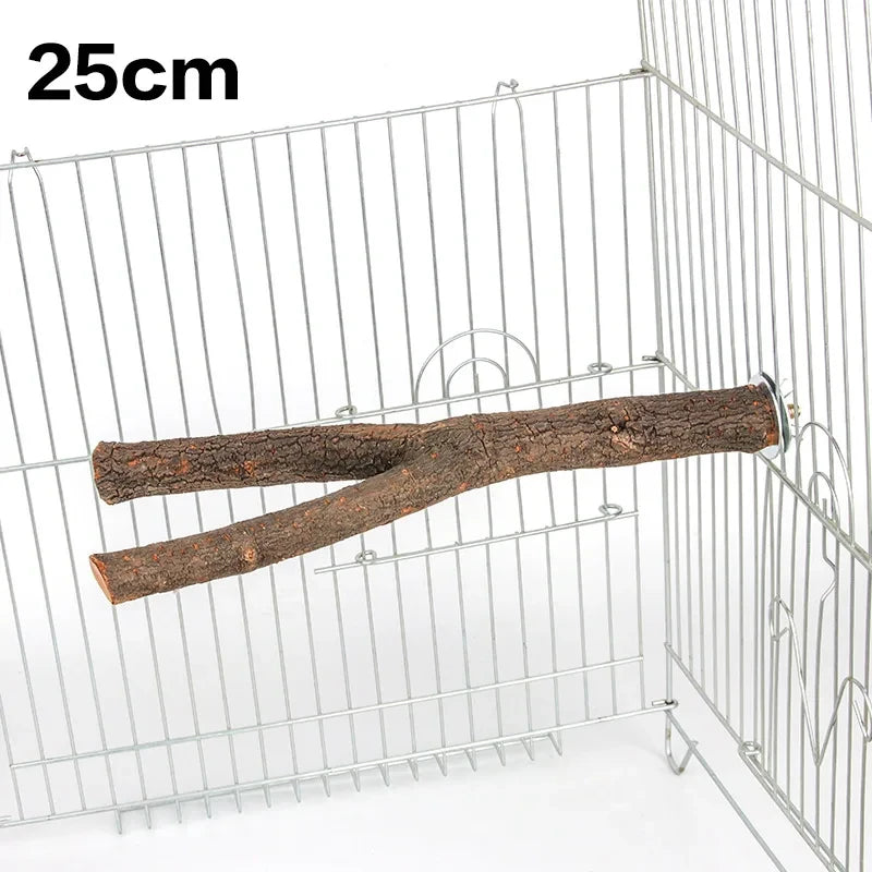 Wooden Bird Perch